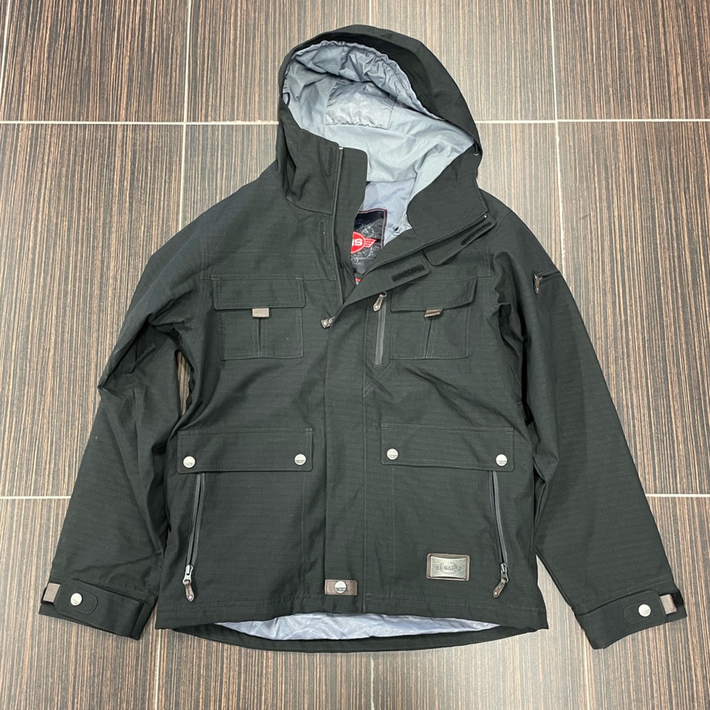 Black SIMS Snowboarding Jacket